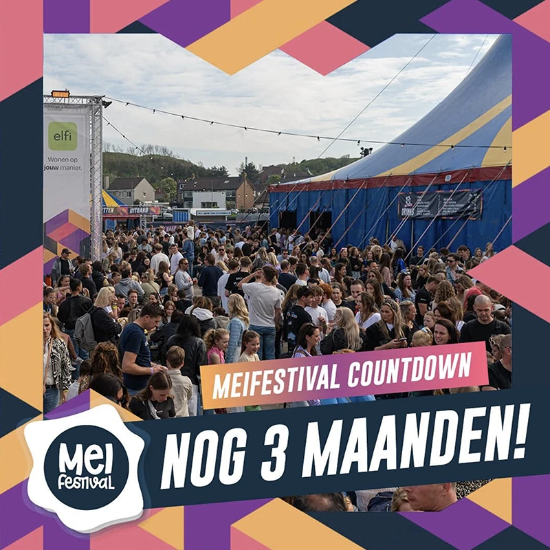 De countdown naar het Meifestival is begonnen