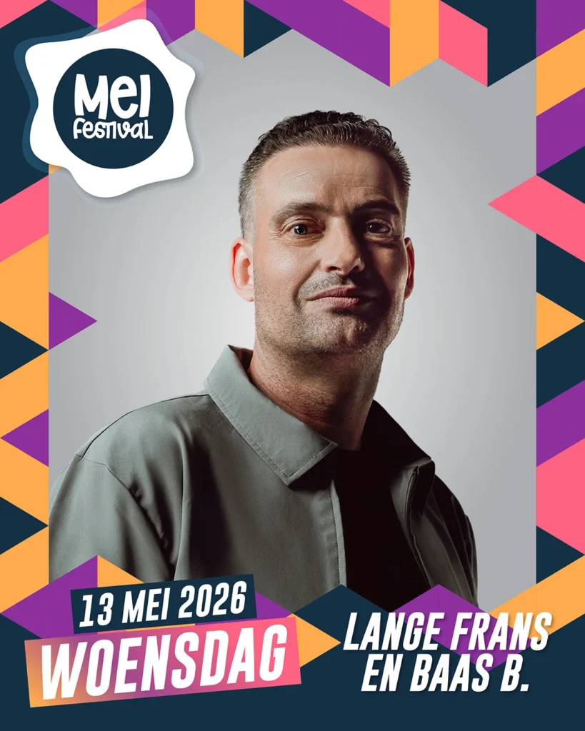 Woensdag 13 mei staan niemand minder dan 𝗟𝗮𝗻𝗴𝗲 𝗙𝗿𝗮𝗻𝘀 𝗲𝗻 𝗕𝗮𝗮𝘀 𝗕 weer ouderwets op het podium