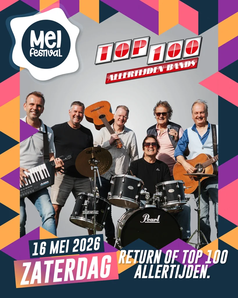 𝗗𝗲 𝗧𝗼𝗽 𝟭𝟬𝟬 𝗮𝗹𝗹𝗲𝗿𝘁𝗶𝗷𝗱𝗲𝗻 𝗯𝗮𝗻𝗱𝘀 zijn terug van weggeweest