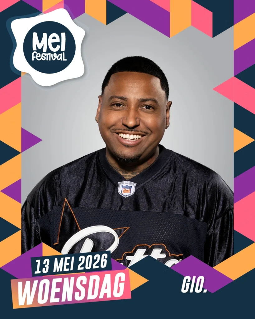 We voegen nóg een allerlaatste naam toe aan de aftrap van het Meifestival… en dat is niemand minder dan 𝗚𝗶𝗼