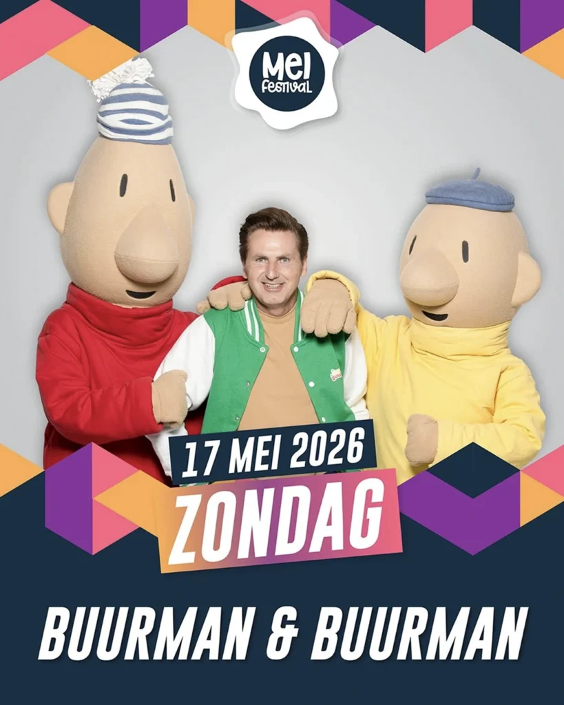 Zondag 17 mei wordt één groot kinderfeest op het Meifestival.
